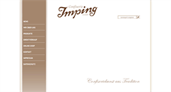 Desktop Screenshot of imping-confiserie.de