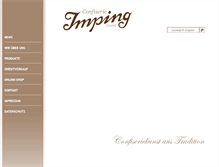 Tablet Screenshot of imping-confiserie.de